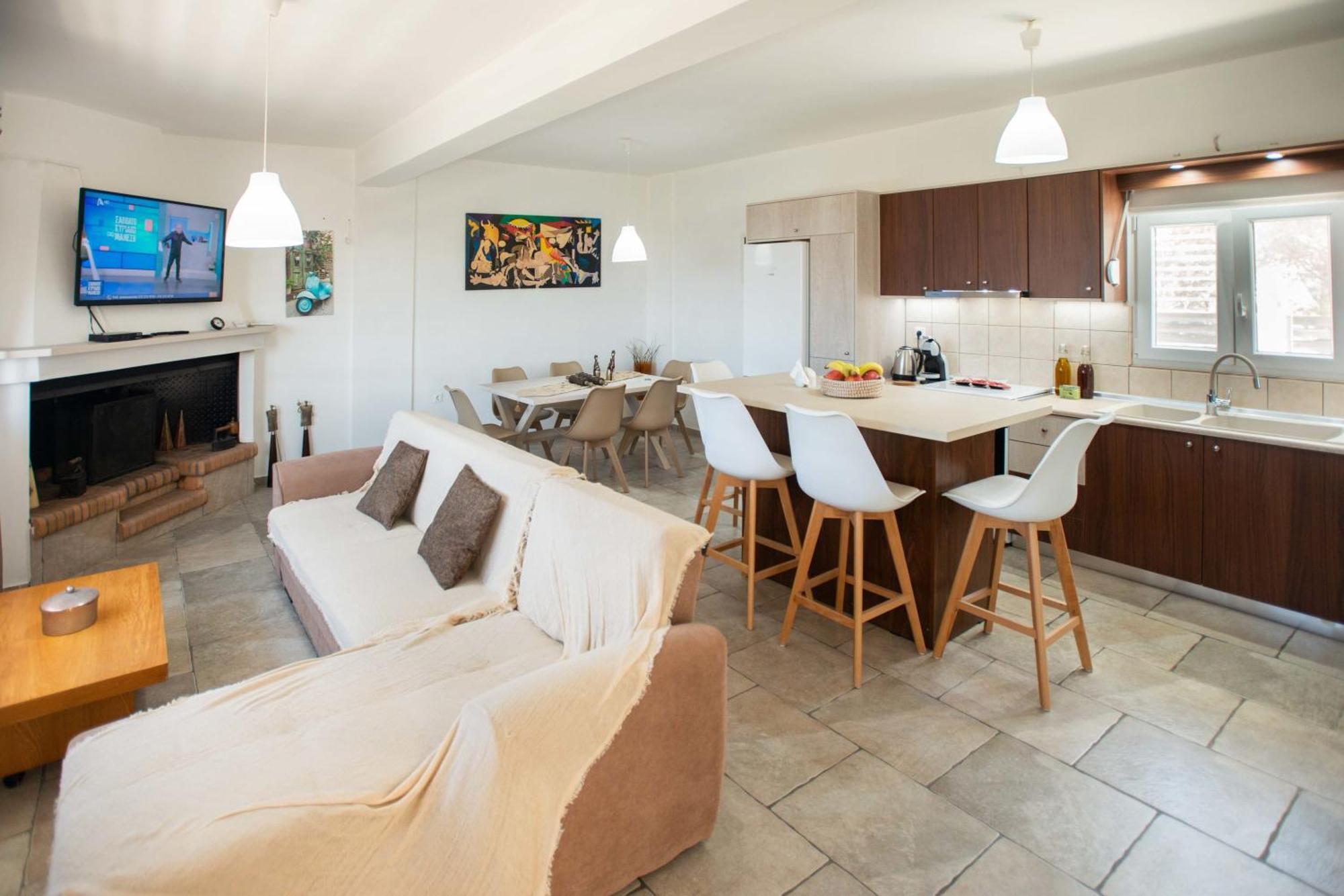 Afrathias Beachhouse - Cretan Hideaway Kalamáki Kültér fotó