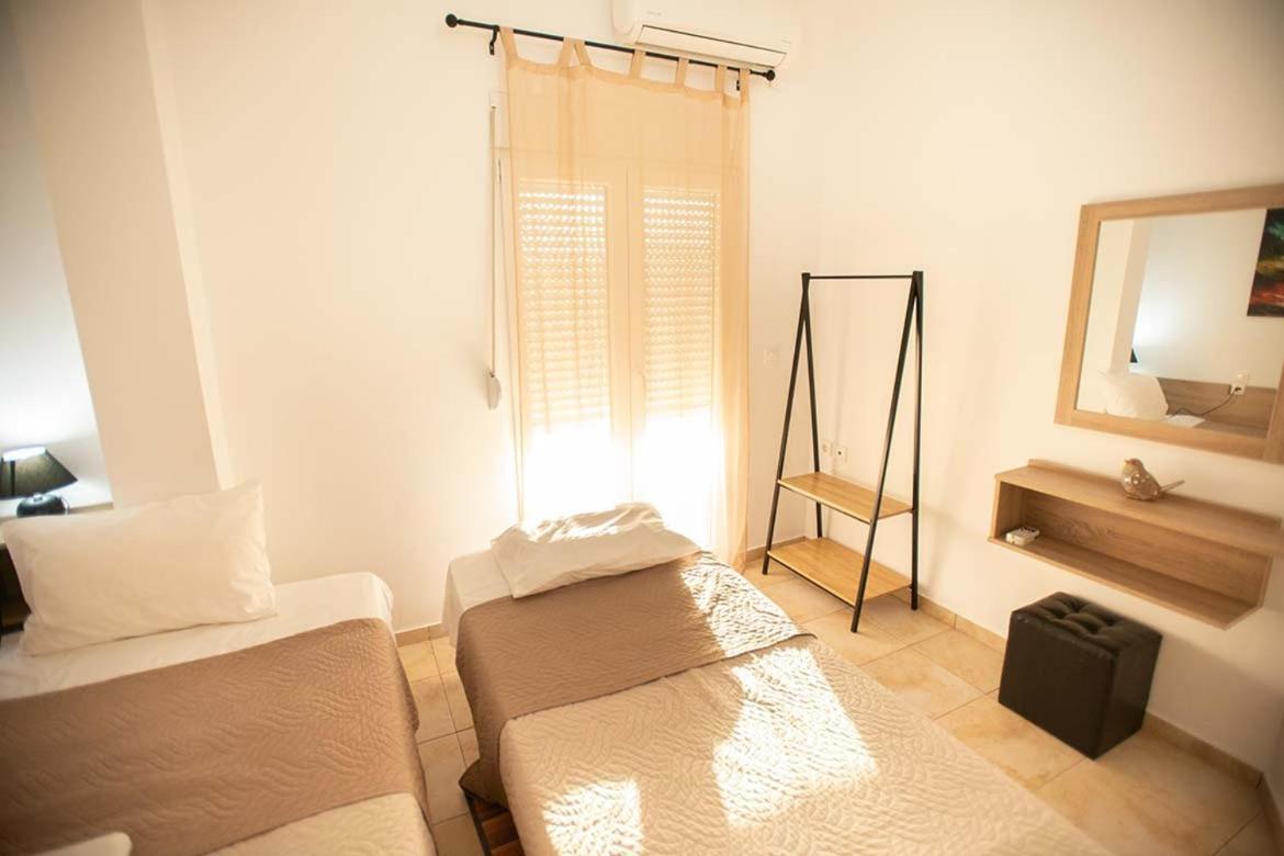 Afrathias Beachhouse - Cretan Hideaway Kalamáki Kültér fotó